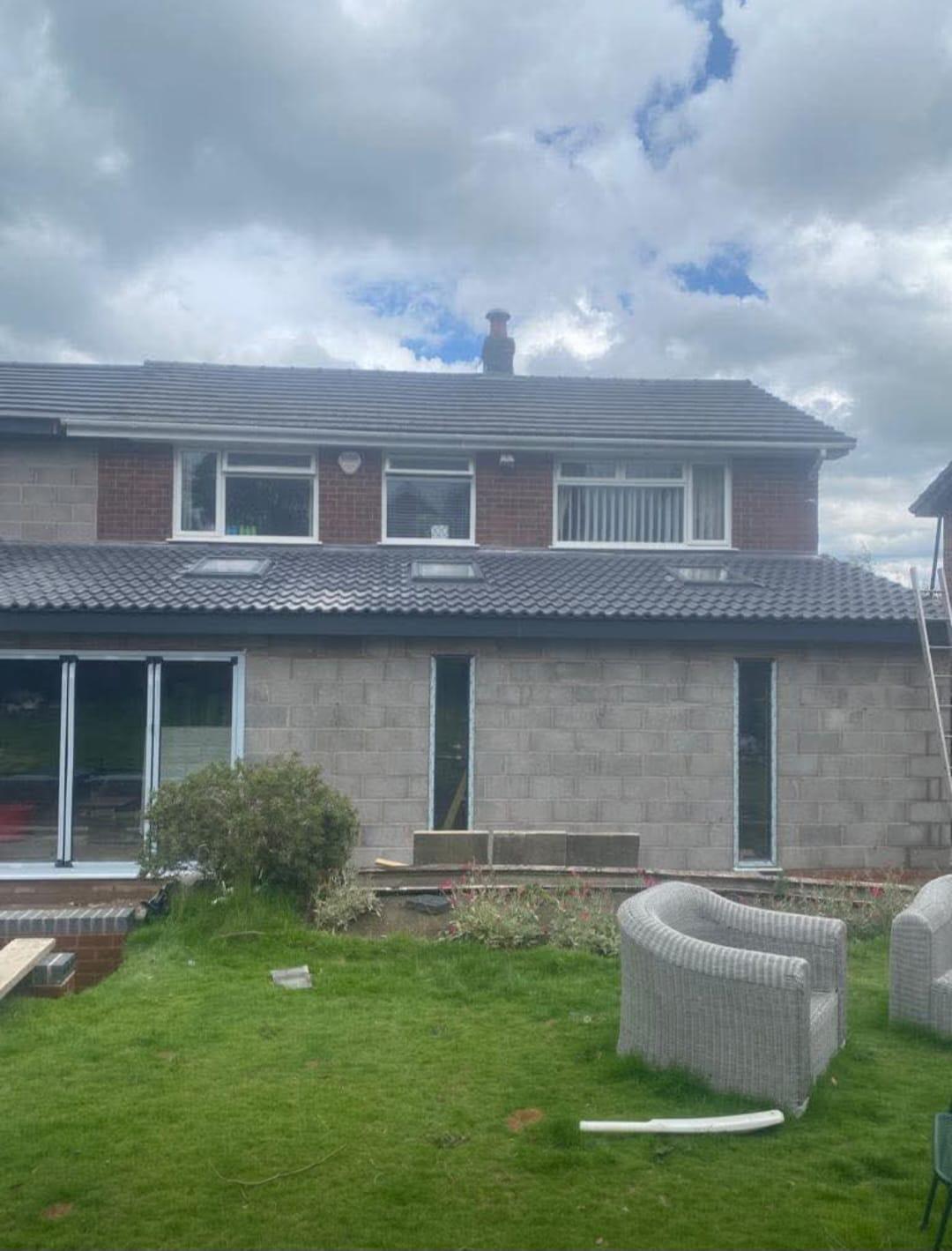 After — finished roof repair